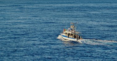 COZUMEL, MEXICO - 25 Ocak 2024: Cozumel, Meksika Yarımadası 'nın doğu kıyısında, Playa del Carmen' in karşısında ve Yucat Kanalı 'na yakın bir ada..