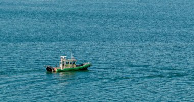 Cape Canaveral, Florida - 28 Ocak 2024: Cape Canaveral, dünyanın en işlek gemi limanlarından biri olan Canaveral Limanı 'na ev sahipliği yapmaktadır..