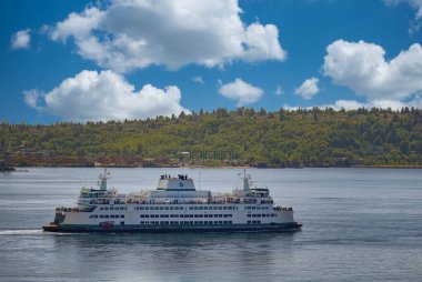 SEATTLE, WASHINGTON - 3 Temmuz 2023: Teknolojiye ek olarak, Seattle gelişen bir turizm endüstrisine sahiptir. 90 'ların ortalarından bu yana, Seattle seyahat sektöründe önemli bir büyüme yaşadı..