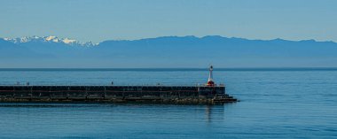 VICTORIA, CANADA - 11 Temmuz 2024: Tarihi cazibenin modern canlılıkla buluştuğu, çarpıcı manzaralar, zengin kültür ve eşsiz bir Pasifik Kuzeybatı deneyimi sunan bir kıyı mücevheri.