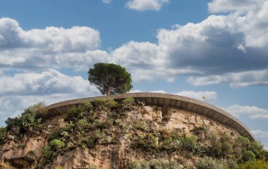 Positano 'nun Duvarlı Bakış Açısı