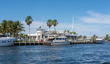 Fort Lauderdale, Florida 'daki Fort Lauderdale Kanalı' nda 27 Ocak 2025 'te.