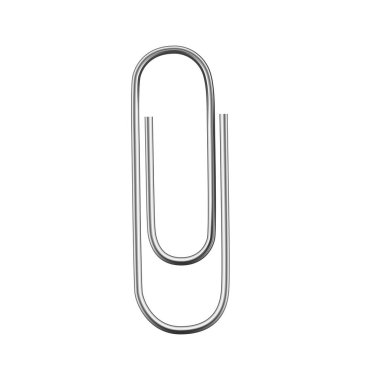 Beyaz arkaplanda izole edilmiş metalik kağıt atacının vektör görüntüsü.