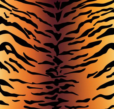 Siyah noktalı turuncu kaplan derisinin vektör görüntüsü. Jaguar, leopar derisi taklidi.