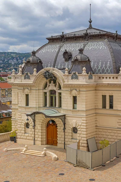 Реконструкция Здания Королевского Манежа Будапеште Венгрия — стоковое фото