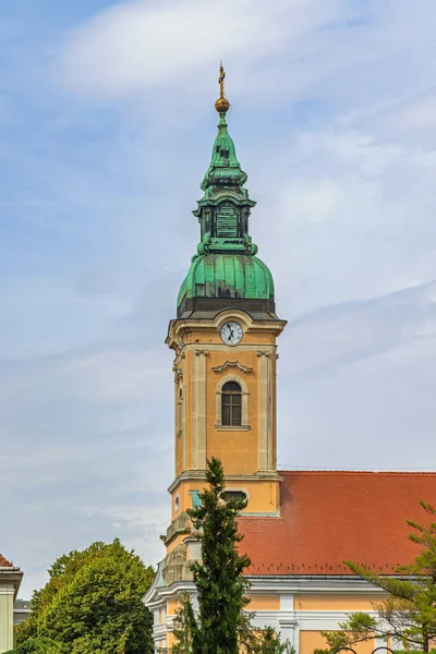 Sint Nicolaas Servisch Orthodoxe Kerk Szeged Hongarije — Stockfoto