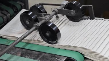 Katlanmış Kitaplar Taşıyıcı Kayışlı Kayışlar Üretim Süreci