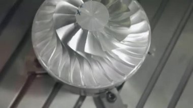 Gümüş Metal Test Sondası Türbin Bıçak Makineleri Süreci