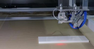 Otomatik Tahta Panel Sprey Boya Makinesi Ekipman Atölyesi