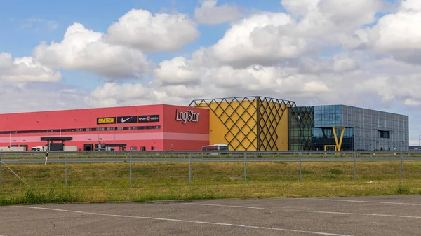 세르비아 2022 Sports Company Logistar Big Distribution Warehouse New Building — 스톡 사진