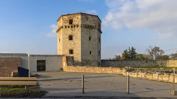 Belgrado Serbia Noviembre 2022 Monumento Histórico Del Edificio Torre Nebojsa —  Fotos de Stock