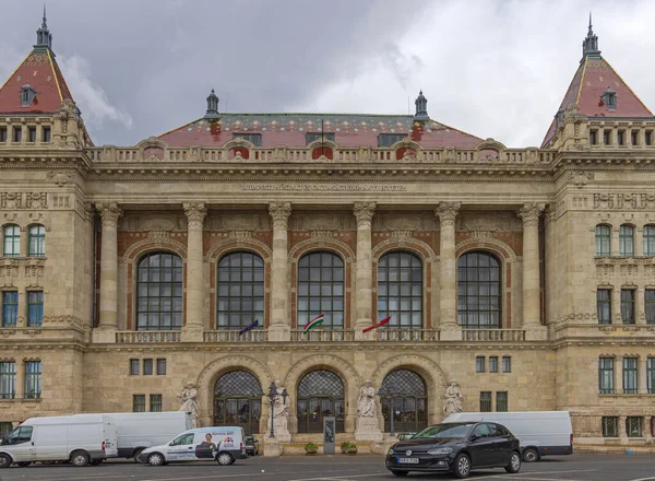 Будапешт Венгрия Июля 2022 Года Университет Технологий Строительства Центре Города — стоковое фото