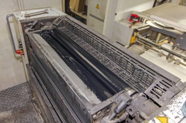 Siyah Yazdırma Yazdırma Yazdırma Makinesi