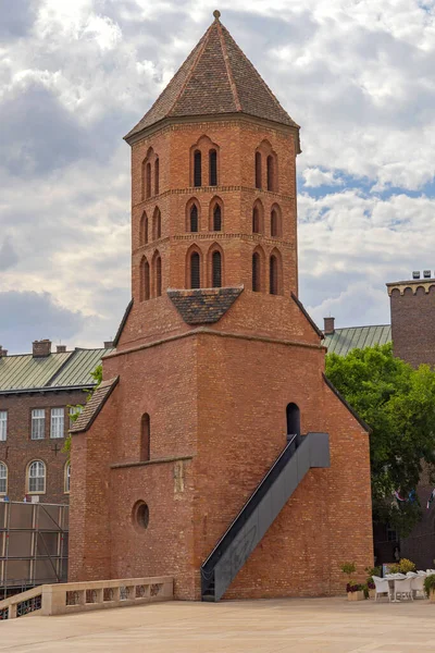 Saint Demetrius Tower Oudste Gebouw Oriëntatiepunt Szeged Hongarije — Stockfoto