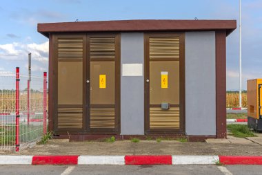 Elektriksel Güç Ekipmanı Alt İstasyon Dağıtım Bina Yapısı