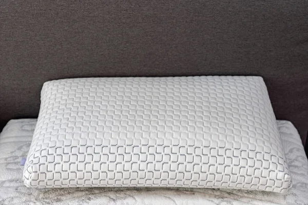 New Clean White Memory Foam Anatomical Pillow Soft Good Sleep