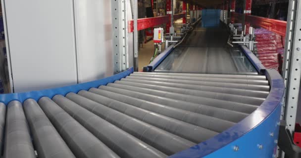 Plastic Transport Tote Crate Box Automated Conveyor Warehouse — Video