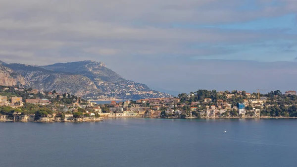 Panorama Saint Jean Cap Ferrat France Calm Mediterranean Sea — ストック写真