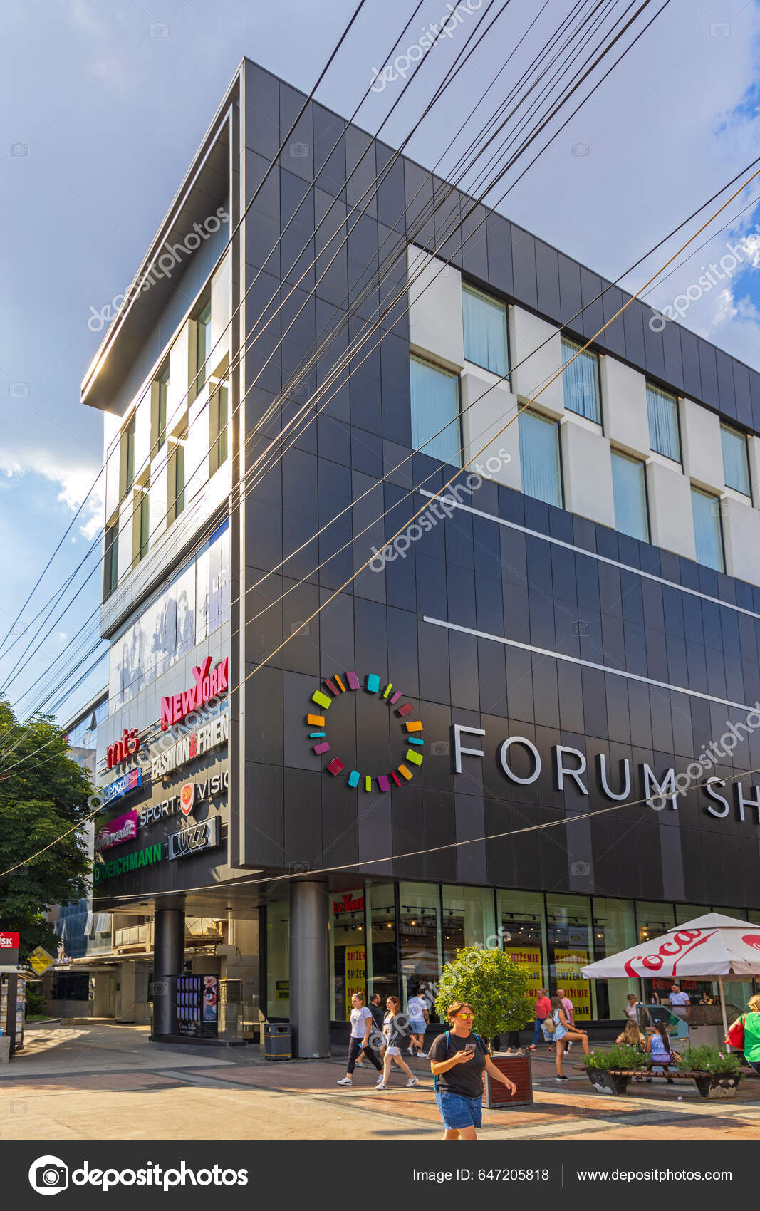 Nis Serbia August 2022 Forum Shopping Centre Modern Building Obrenoviceva –  Stock Editorial Photo © Baloncici #647205818