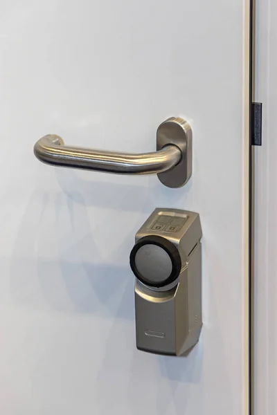 Inteligentny Klucz Elektroniczny Zamek Drzwi House Safety System — Zdjęcie stockowe
