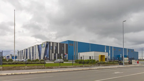세르비아 March 2023 Modern New Baby Food Factory Building Bff — 스톡 사진