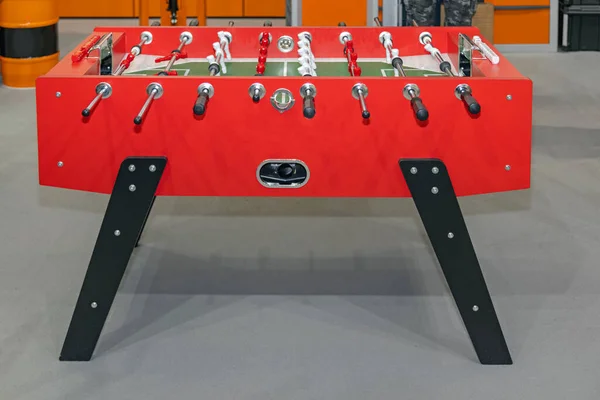Table Football Foosball Soccer Game Man Cave — Stock Photo, Image
