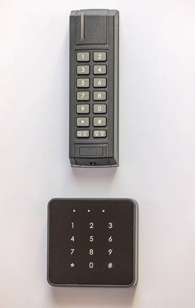 Αριθμητικά Πληκτρολόγια Συσκευές Εισόδου Συστημάτων Ασφαλείας Αναγνωστών Rfid — Φωτογραφία Αρχείου