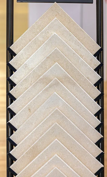 Beige Sand Farbe Naturstein Fliesen Import Aus Italien — Stockfoto