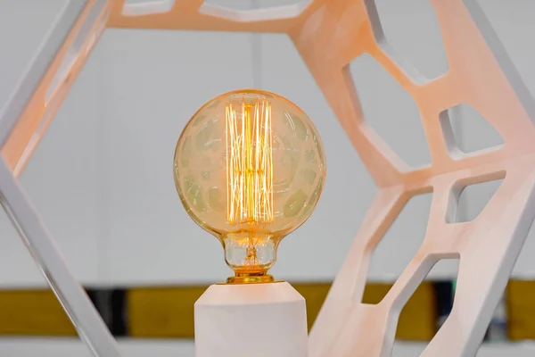 Big Retro Style Edison Ligh Bulb — Stock Fotó
