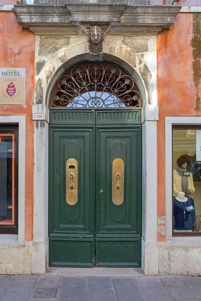Venetië Italië Januari 2017 Toegang Tot Hotel Locanda Santi Spostoli — Stockfoto