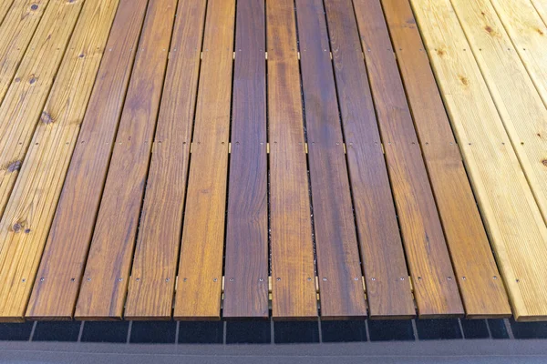Brown Wood Plank Boards House Terrace Decking — стокове фото