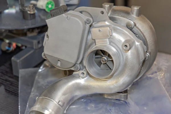 Peça Sobresselente Nova Unidade Compressor Turbo Para Motor Diesel Caminhão — Fotografia de Stock
