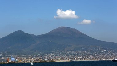 Vezüv Dağı Napoli Yanardağı İtalya Yaz Arazisi