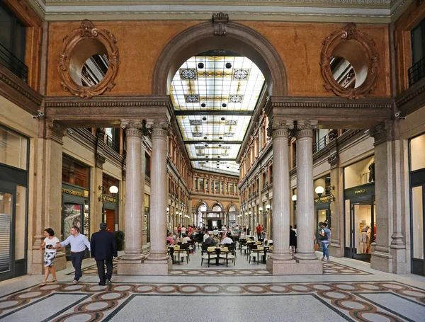 Rom Italien Juni 2014 Galleria Colonna Alberto Sordi Shopping Arcade — Stockfoto