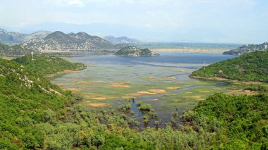 Karadağ 'daki Skadar Gölü UNESCO Dünya Mirası Alanı