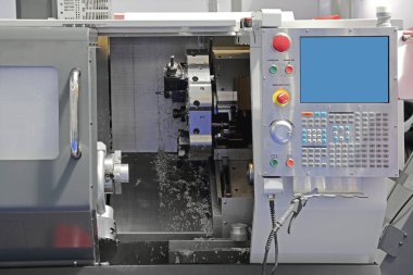 Otomatik Cnc Metal Torna Makinesi Aracı