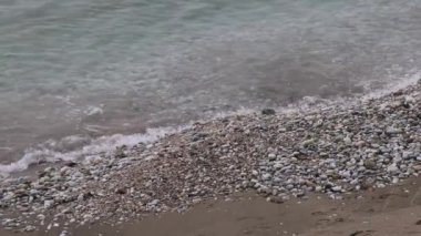 Pebbles Plajı Ege Denizi Yunanistan Sonbahar Seyahati