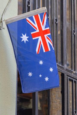 Avustralya Mavi Asteğmen Bina 'da Dikey Asılma