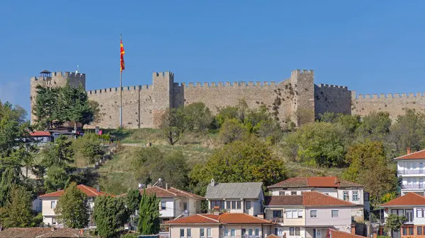 Samuel Kalesi Tepedeki Eski Şehir Ohri Makedonya 'da