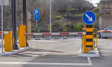 Otopark Kamu Park 'ından Çıkış Rampası