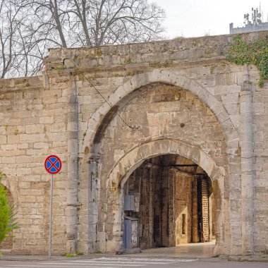 Stambol Kapısı Osmanlı İmparatorluğu Bulgaristan 'ın Vidin' deki Tarihi Tarihi Simgesi