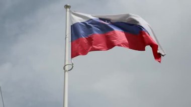 Slovenya Cumhuriyeti Güneşli Gün Bulutlu