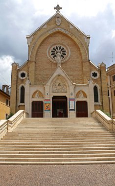 Rome, Italy - June 30, 2014: Catholic Church of Saint Alphonsus Maria de Liguori on the Esquiline Hill in Capital City. clipart