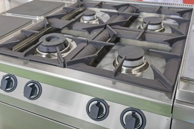 Dört ocaklı Gaz Yakma Ocağı Profesyonel Mutfak Malzemeleri