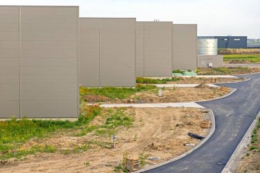 New Industrial Park Green Field Yatırım 'daki Modern Fabrika Binası