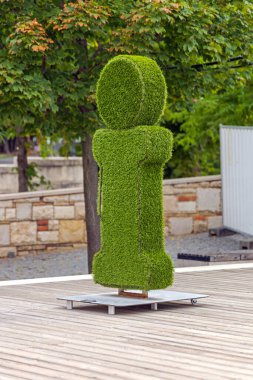 Büyük Ücretsiz Yeşil Bilgilendirme İmzası Turist Bilgileri İşareti