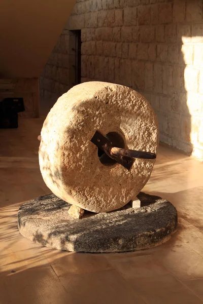 Starožitná Kamenná Závěť Libanonské Vesnici — Stock fotografie