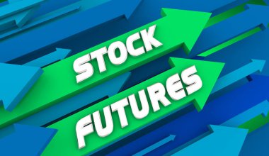 Hisse Senedi Geleceği Öncesi Ticaret Yüksek Hisse Fiyatları Oklar 3d İllüstrasyon