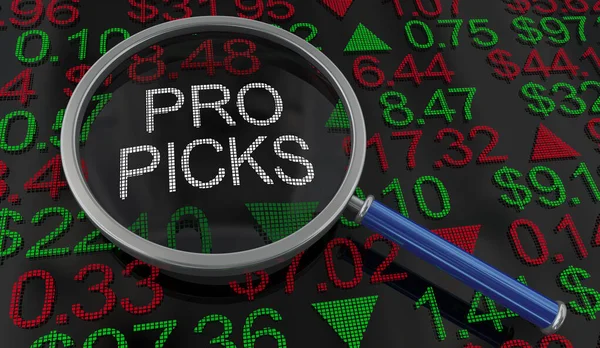 Pro Picks Best Stock Market Buys Advice Professional Tips Money — Stockfoto