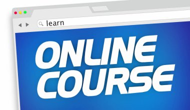 Çevrimiçi Rota Dijital Öğrenme Web Sitesi Tarayıcı Arama Ekranı 3d Görüntü